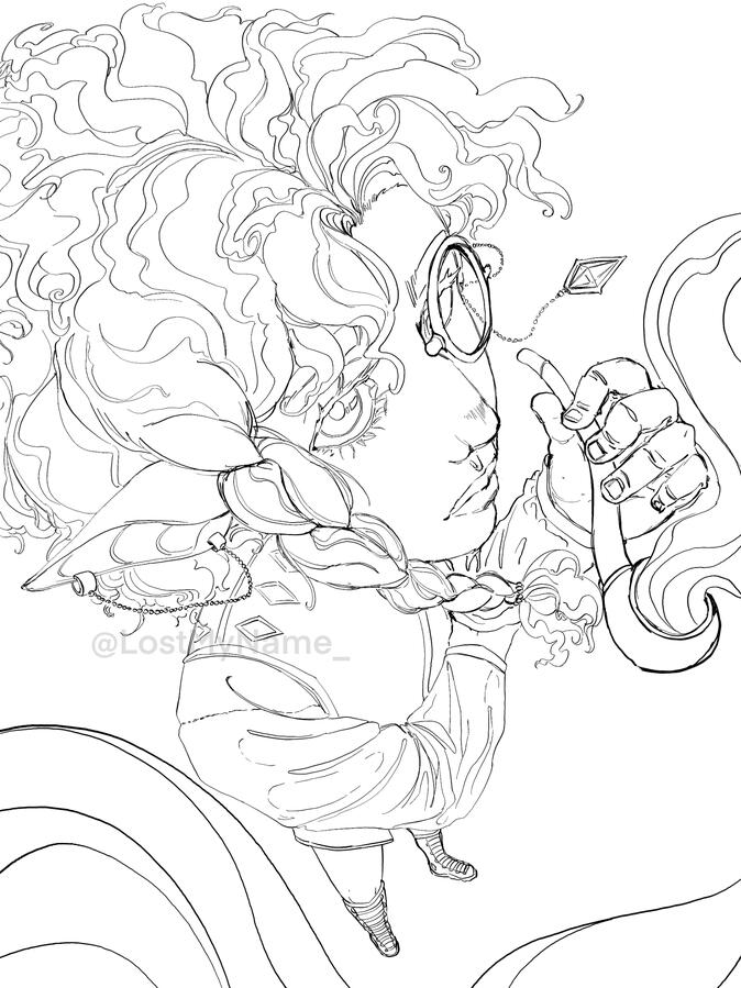Lineart VI OC Lineart VI OC