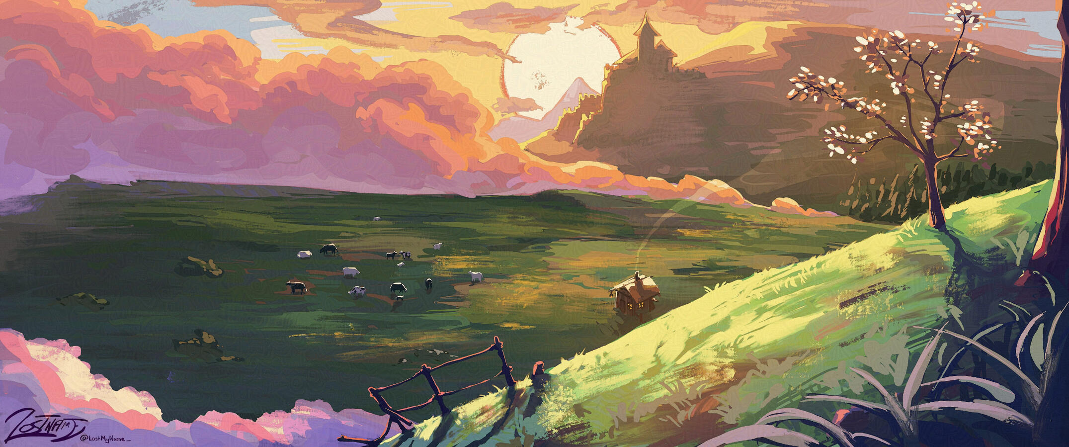 Fantasy Landscape Fantasy Landscape