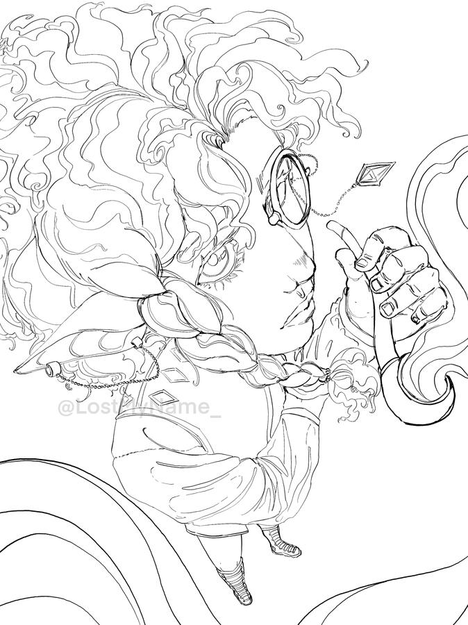Lineart VI OC Lineart VI OC